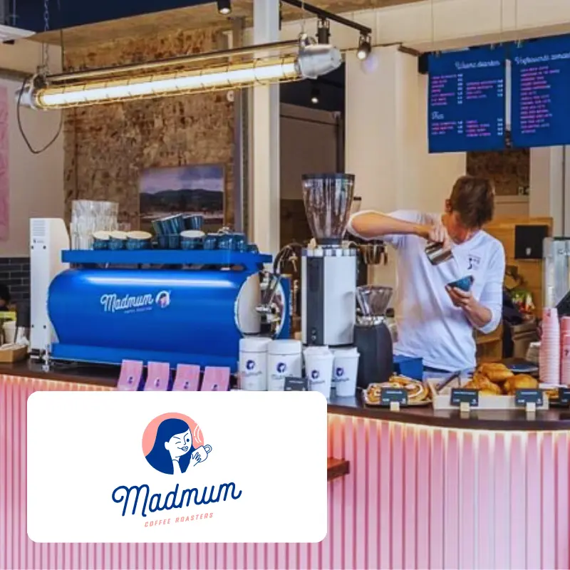 Expérience client en magasin chez Madmum Coffee Roasters