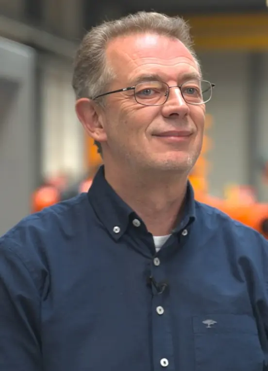 Axel Soyer, CEO de Desimone, une entreprise spécialisée dans la fabrication de robots industriels