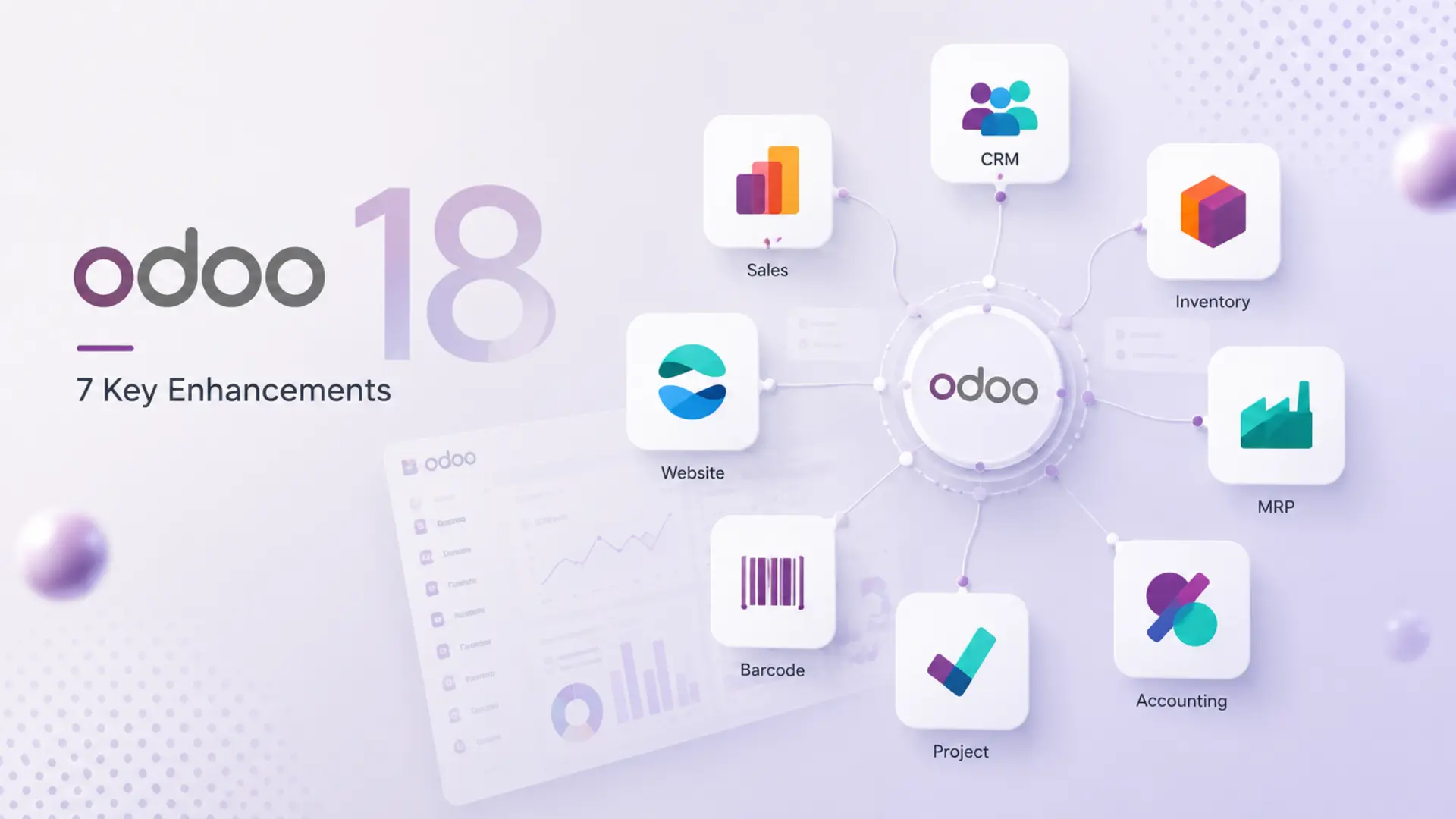 La présentation des modules Odoo met en avant les différentes applications pour gérer efficacement l’entreprise.